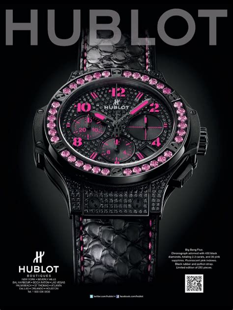 hublot watches marketing